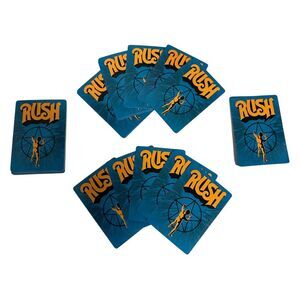RUSH Deck Of Playing Cards Retro Band Members Starman